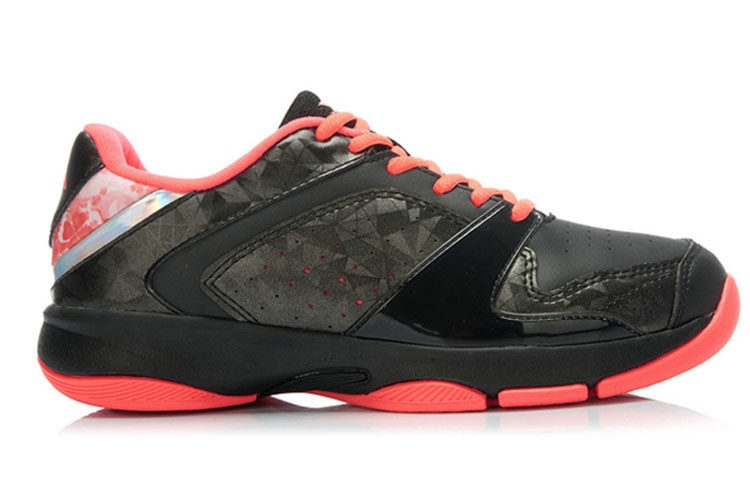 Order (W) Li-Ning Clásico Transpirable Bajo 'Naranja-Rojo Fluorescente' ATTK004-2