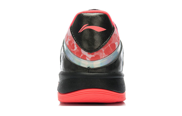 Shop (W) Li-Ning Clásico Transpirable Bajo 'Naranja-Rojo Fluorescente' ATTK004-2