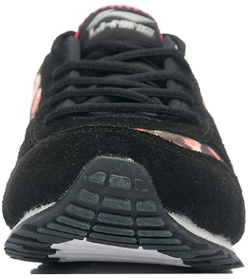 (W) Li-Ning Klassieke Ademend Hardloopschoenen ''Zwart Rood Camo'' ALCK098-1 Lookbook (W) Li-Ning Klassieke Ademend Hardloopschoenen ''Zwart Rood Camo'' ALCK098-1