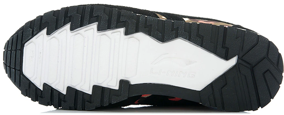 (W) Li-Ning Klassieke Ademend Hardloopschoenen ''Zwart Rood Camo'' ALCK098-1 Purchase (W) Li-Ning Klassieke Ademend Hardloopschoenen ''Zwart Rood Camo'' ALCK098-1