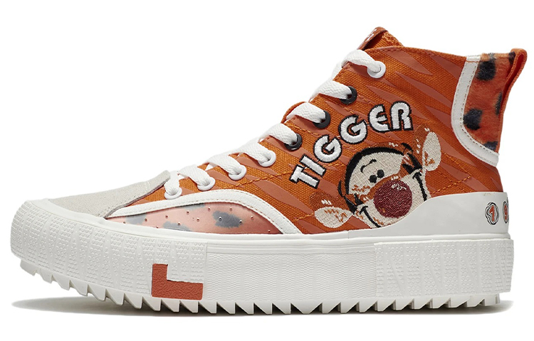 (Women) Li-Ning Classic Canvas Hi x Disney Tigger 'Red White' AGCS334-2