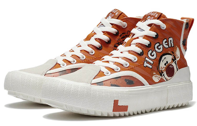 Lookbook (W) Li-Ning Kanvas Klasik Hi x Disney Tigger 'Merah Putih' AGCS334-2