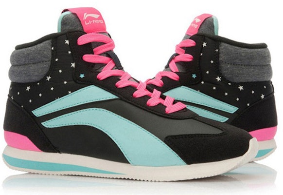 (W) 李宁经典休闲鞋 '黑蓝' ALCK122-3 Lookbook (W) 李宁经典休闲鞋 '黑蓝' ALCK122-3