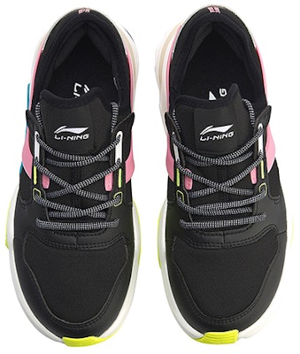 李寧 Mark 經典休閒運動鞋 女款 黑粉白 Shop 李寧 Mark 經典休閒運動鞋 女款 黑粉白