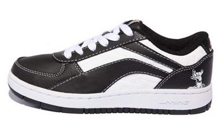 (W) Li-Ning Classic Casual 'Black White'