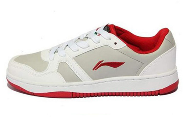 (Women) Li-Ning Classic Casual 'Grey Red' ALCF262-1