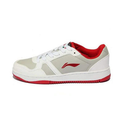 (W) Li-Ning Classic Casual 'Grey Red'