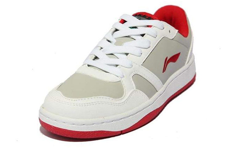 (W) Li-Ning Classic Casual 'Grey Red' 圖 3