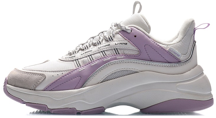 (W) 리닝 클래식 캐주얼 '화천위 픽 - 화이트 퍼플' (Li-Ning 클래식 '화천위 - 흰보라') AGCQ176-4 Buy (W) 리닝 클래식 캐주얼 '화천위 픽 - 화이트 퍼플' (Li-Ning 클래식 '화천위 - 흰보라') AGCQ176-4