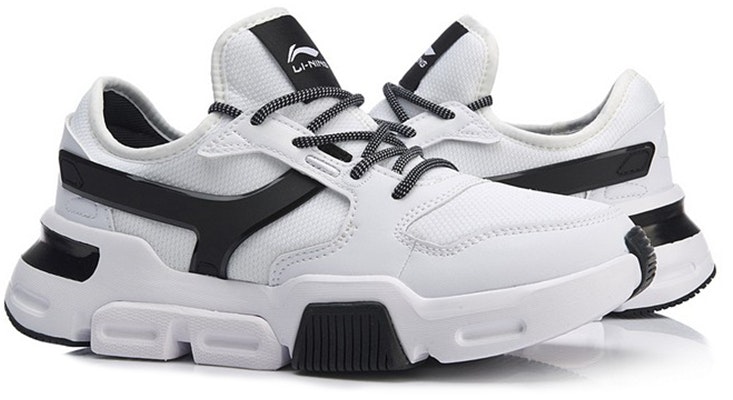 (Women) Li-Ning Classic Casual 'White Black' AGCN274-3 Shop (Women) Li-Ning Classic Casual 'White Black' AGCN274-3