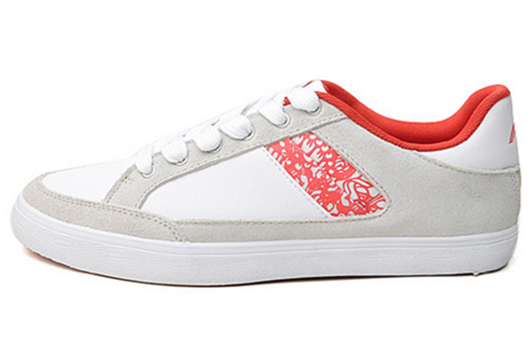 (Women) Li-Ning Classic Casual 'White Grey Red' ALCG028-2