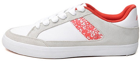 (Women) Li-Ning Classic Casual 'White Grey Red' ALCG028-2 (Women) Li-Ning Classic Casual 'White Grey Red' ALCG028-2