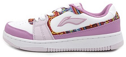(Women) Li-Ning Classic Casual 'White Purple' ALCG022-2 (Women) Li-Ning Classic Casual 'White Purple' ALCG022-2