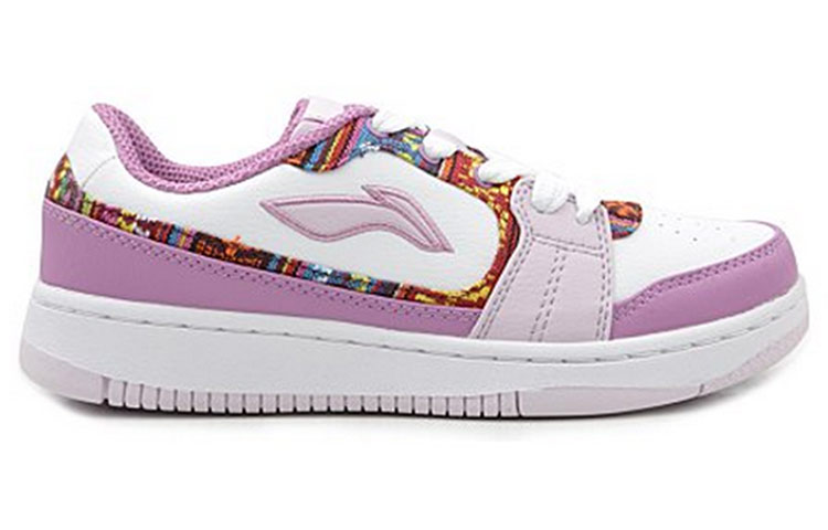 (W) Li-Ning Classic Casual 'White Purple' 圖 2