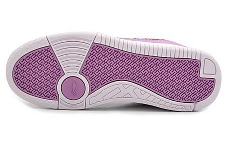 (W) Li-Ning Classic Casual 'White Purple' 圖 5