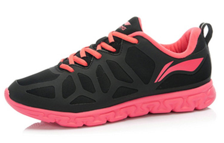 Lookbook (W) Li-Ning Klasik Kasual Low 'Hitam Pink' ARHJ056-3
