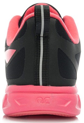 LiNing李寧 經典休閒 輕便透氣 低筒 跑步鞋 女款 黑粉 Shop LiNing李寧 經典休閒 輕便透氣 低筒 跑步鞋 女款 黑粉