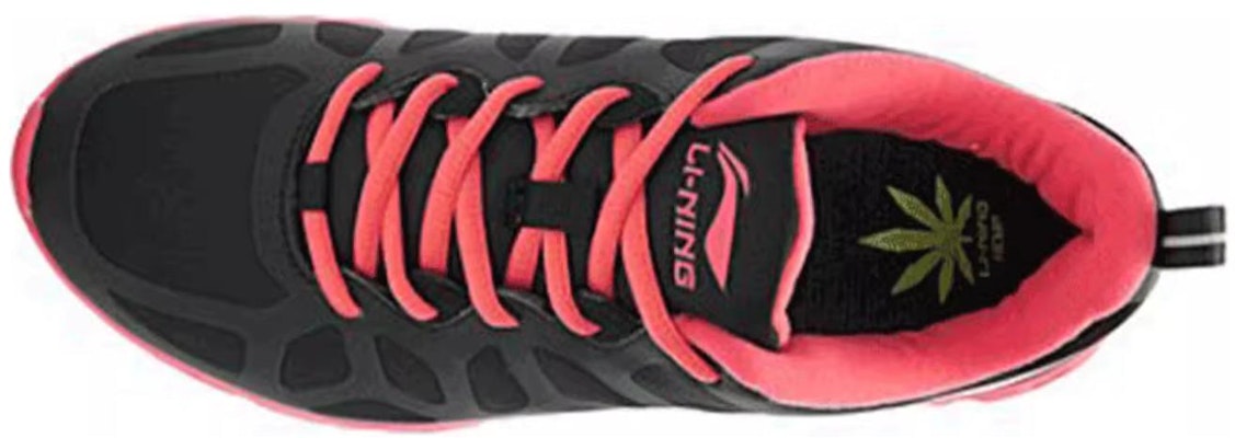 LiNing李寧 經典休閒 輕便透氣 低筒 跑步鞋 女款 黑粉 Purchase LiNing李寧 經典休閒 輕便透氣 低筒 跑步鞋 女款 黑粉