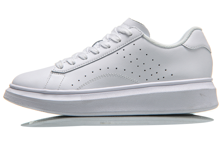 Buy (W) 李寧クラシックカジュアル ロー "スタンダードホワイト" AGCN128-3