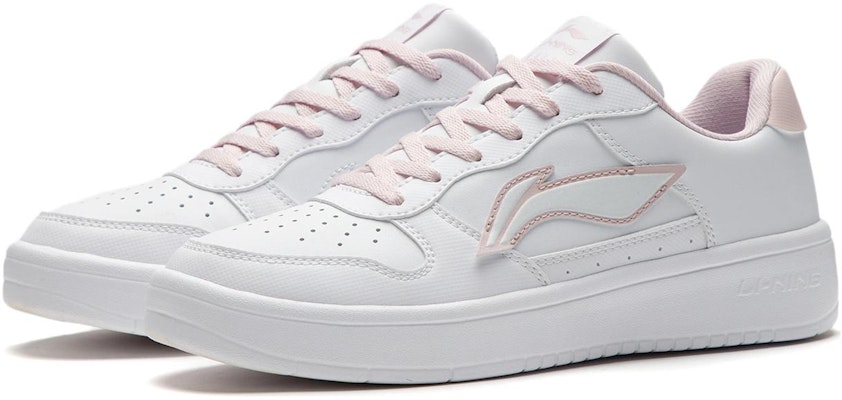 (Women) Li-Ning Classic Casual Low 'White Pink' AGCS420-5 Lookbook (Women) Li-Ning Classic Casual Low 'White Pink' AGCS420-5