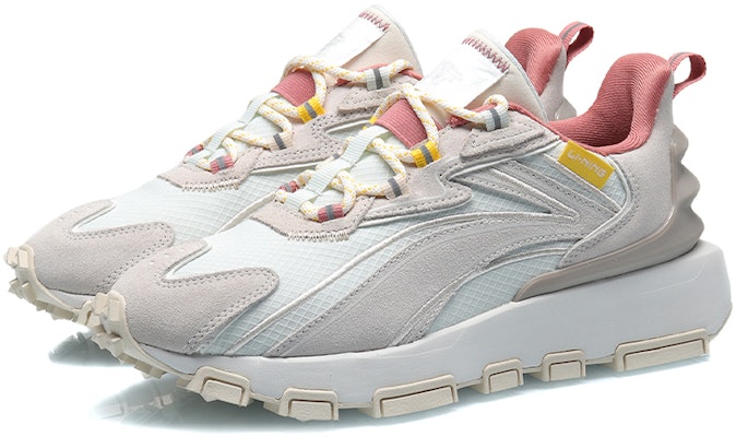 (W) Li-Ning Klasik Kasual Lari 'Abu Putih' AGCQ624-2 Lookbook (W) Li-Ning Klasik Kasual Lari 'Abu Putih' AGCQ624-2