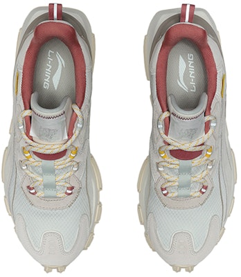 (W) Li-Ning Klasik Kasual Lari 'Abu Putih' AGCQ624-2 Shop (W) Li-Ning Klasik Kasual Lari 'Abu Putih' AGCQ624-2