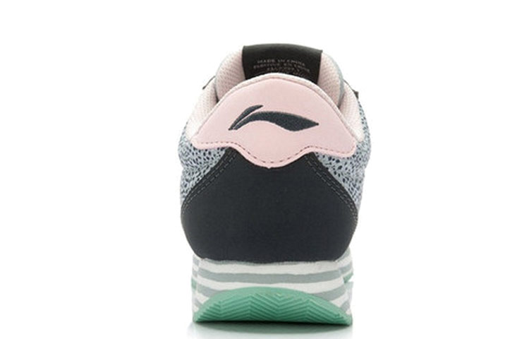 (W) Li-Ning Classic Casual Running Shoes 'Black' 圖 4