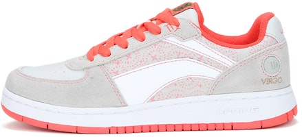 (Women) Li-Ning Classic Casual Sneaker 'Grey White Orange' ALCF132-3 (Women) Li-Ning Classic Casual Sneaker 'Grey White Orange' ALCF132-3