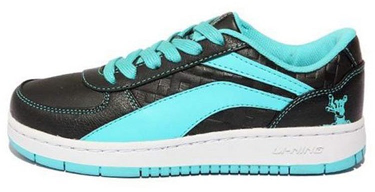 women-li-ning-classic-casual-sneakers-black-light-blue-alcf-254-2