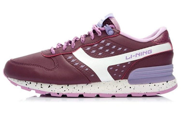 (Women) Li-Ning Classic Comfort 'White Purple' ALCJ156-3