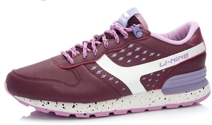 (Women) Li-Ning Classic Comfort 'White Purple' ALCJ156-3 Lookbook (Women) Li-Ning Classic Comfort 'White Purple' ALCJ156-3