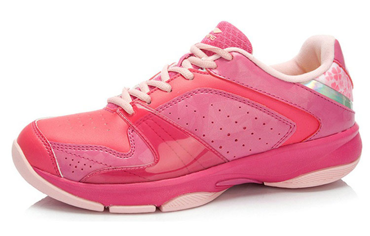 Lookbook (W) Li-Ning Clásico Confort Zapatillas Bajas Correr 'Rosa Princesa' ATTK004-5