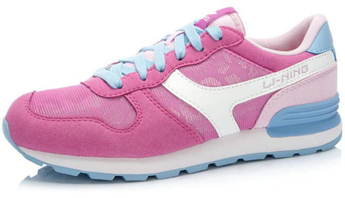 (W) Li-Ning Klasik Kenyamanan Rendah 'Pink Putih' ALCK026-2 Lookbook (W) Li-Ning Klasik Kenyamanan Rendah 'Pink Putih' ALCK026-2