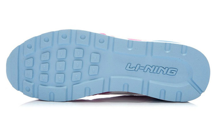 Sizing (W) Li-Ning Klasik Kenyamanan Rendah 'Pink Putih' ALCK026-2