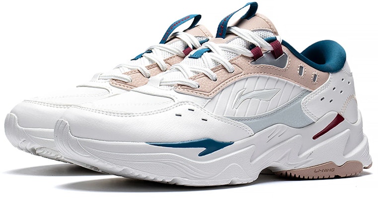 (Women) Li-Ning Classic Comfort Low 'Reflective White Pink' AGCS436-1 Lookbook (Women) Li-Ning Classic Comfort Low 'Reflective White Pink' AGCS436-1