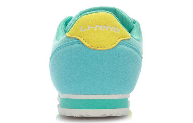 Shop (W) Li-Ning Classic Comfort Lari 'Biru Aqua' ALKJ006-3