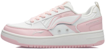 (Women) Li-Ning Classic Leisure 'White Pink' AGCS134-1 (Women) Li-Ning Classic Leisure 'White Pink' AGCS134-1