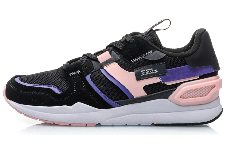 (Women) Li-Ning Classic Leisure Low 'Black Pink' AGCP266-1