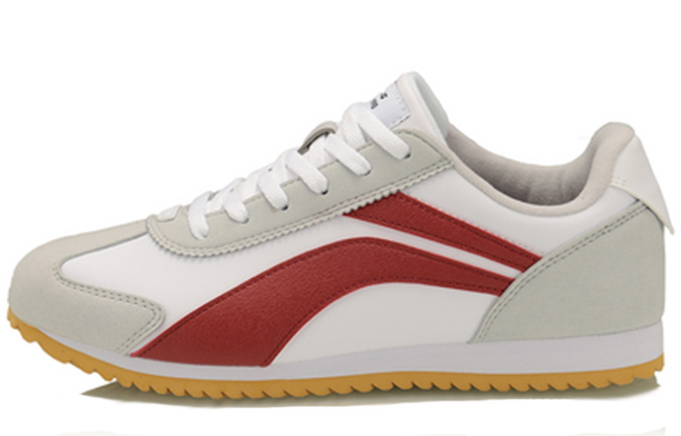 (Women) Li-Ning Classic Leisure Low 'White Grey Red' AGCQ004-1