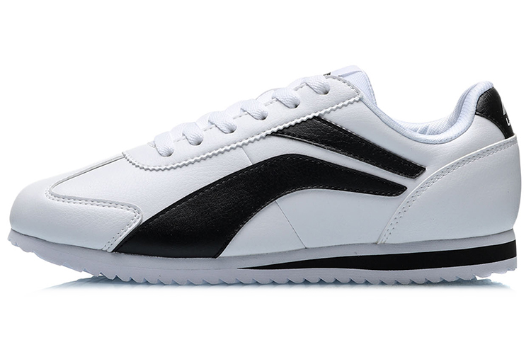 (Women) Li-Ning Classic Lightweight Casual Runner 'White Black' AGCP264-7