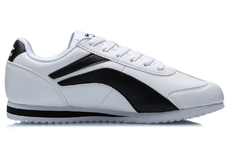Order (W) Li-Ning Classica Leggera Casual Runner ''Bianco Nero'' AGCP264-7