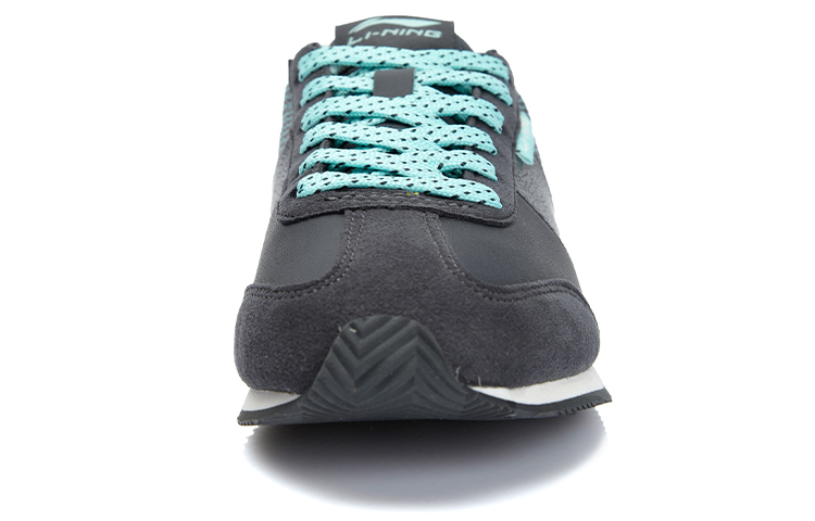 Shop (W) Li-Ning Klassieke Lichtgewicht Casual Running Schoen ''Zwart Blauw'' ALCK126-3