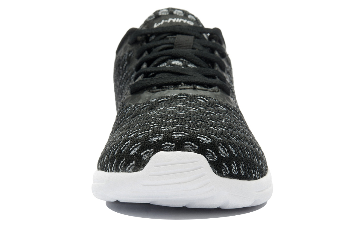 Shop (W) Li-Ning Klassiek Lichtgewicht Laag ''Zwart Grijs Wit'' ARJK012-5