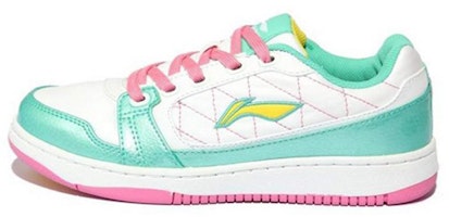 (Women) Li-Ning Classic Low-Top 'White Green' ALCF140-2 (Women) Li-Ning Classic Low-Top 'White Green' ALCF140-2