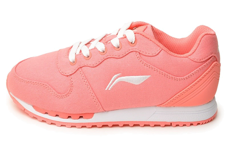 (Women) Li-Ning Classic Low-Top Running 'Pink-White' ARCH048-1