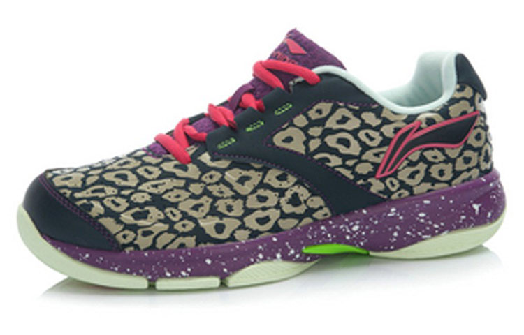 Lookbook LiNing李寧 舒適透氣經典 低筒休閒跑步鞋 女款 黑紫