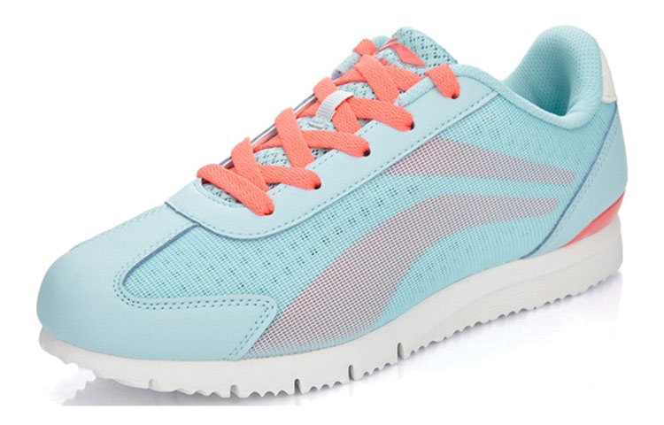 Lookbook LiNing李寧 透氣舒適 經典低筒休閒運動鞋 女款 淺藍