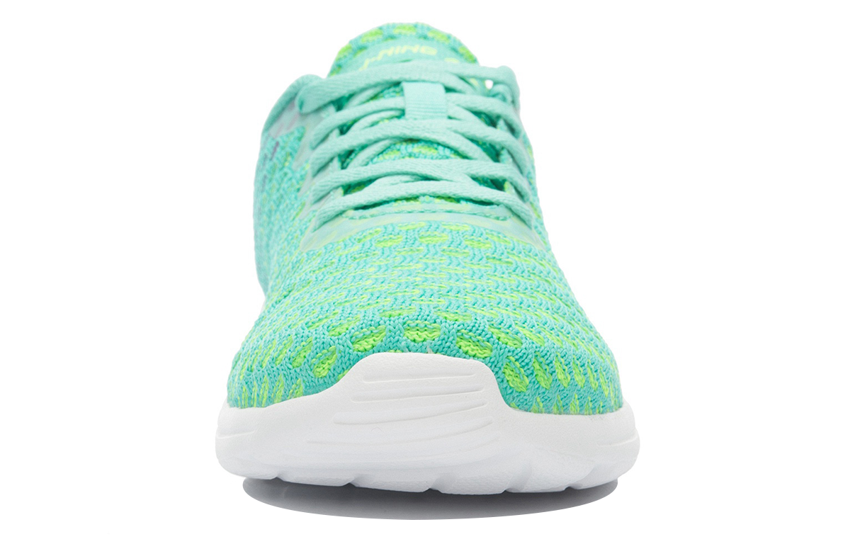 Shop LiNing李寧 低筒 經典輕質跑步鞋 女款 青綠色