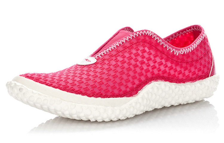 Lookbook 李宁 經典耐磨防滑 低幫休閒跑步鞋 女款 粉紅