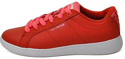 (Women) Li-Ning Classic Low 'Red White' ALCH106-1 (Women) Li-Ning Classic Low 'Red White' ALCH106-1